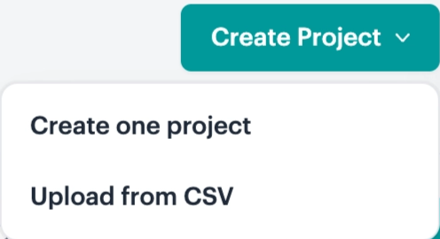 Screenshot from Match projects for ASC 350-40