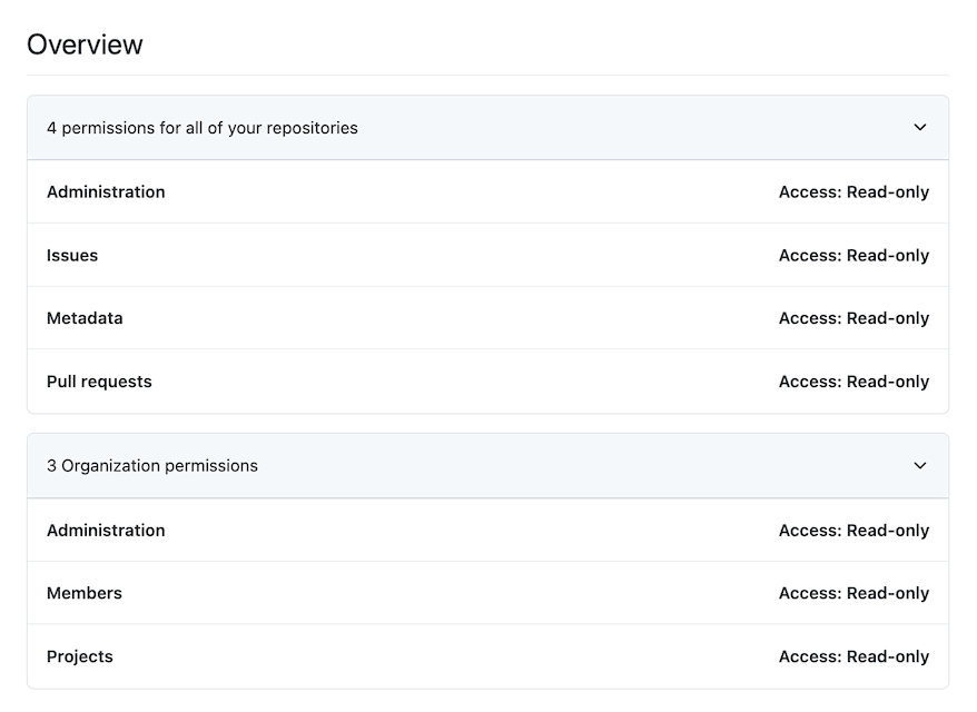 Screenshot from Connect GitHub with a personal access token